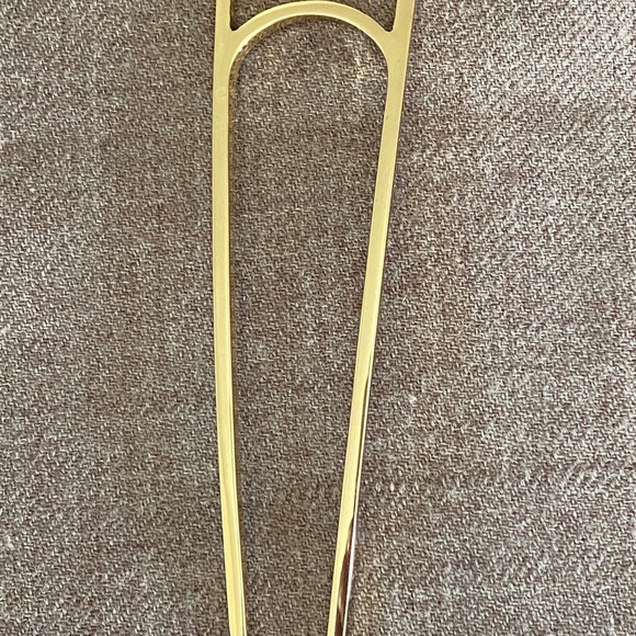 Oribe Geometric Gold Hair Stick - Picture 9 of 12